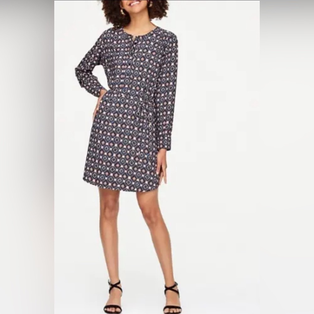 Loft Geometric Shirttail Dress - SP
